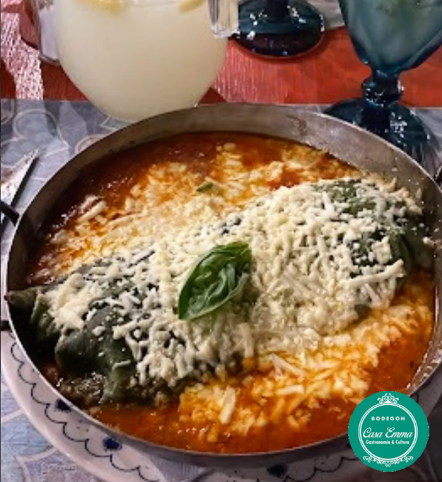 Cocina de bodegón criollo en Casa Emma, Villa de Merlo, San Luis