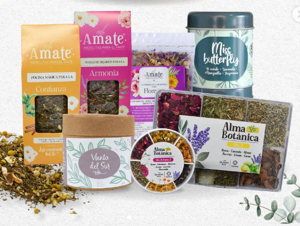 Tienda de té y hierbas serranas Los Caminos del Té, Carpintería, San Luis