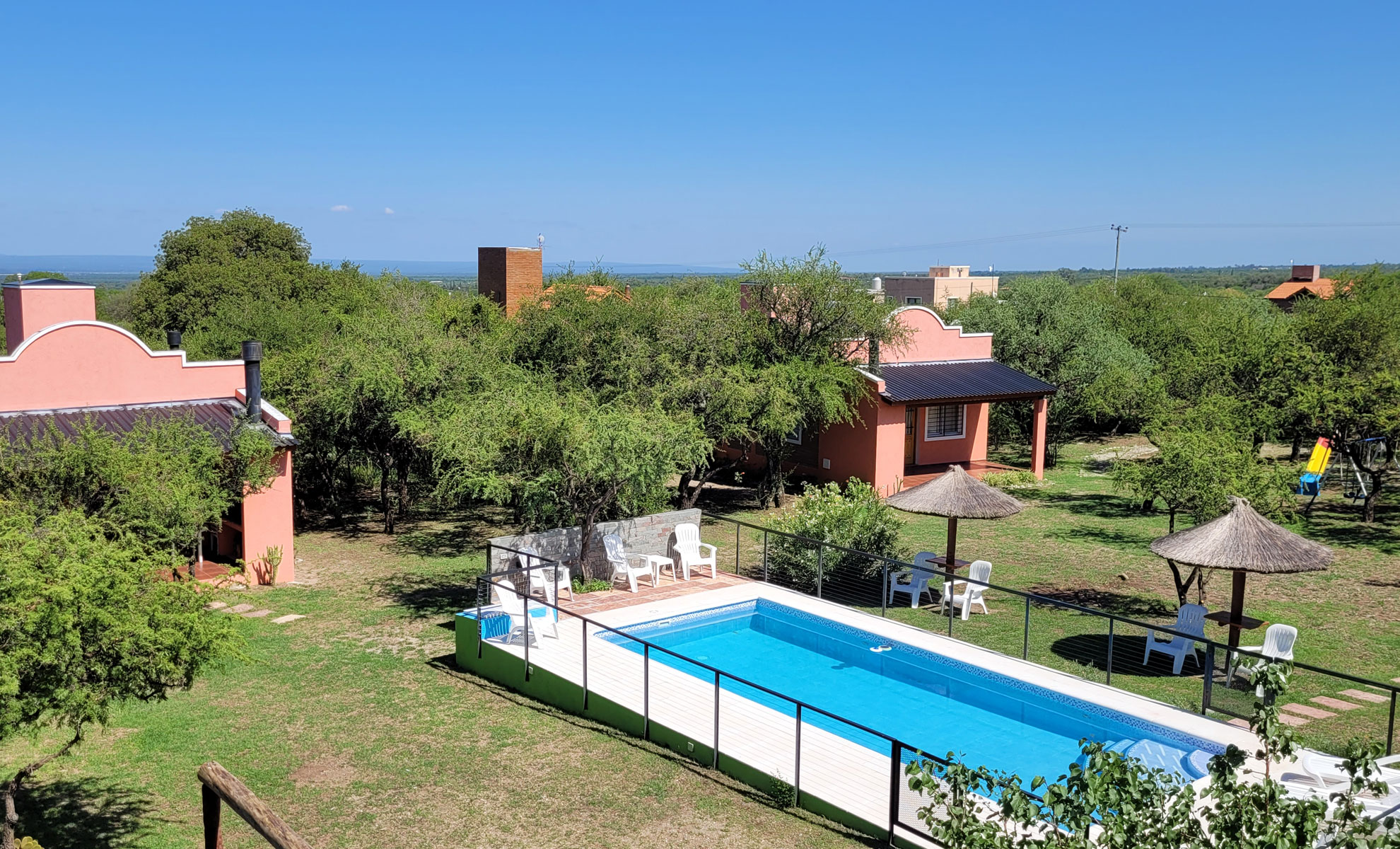 Vista panorámica de Punto Serrano en Carpintería, San Luis